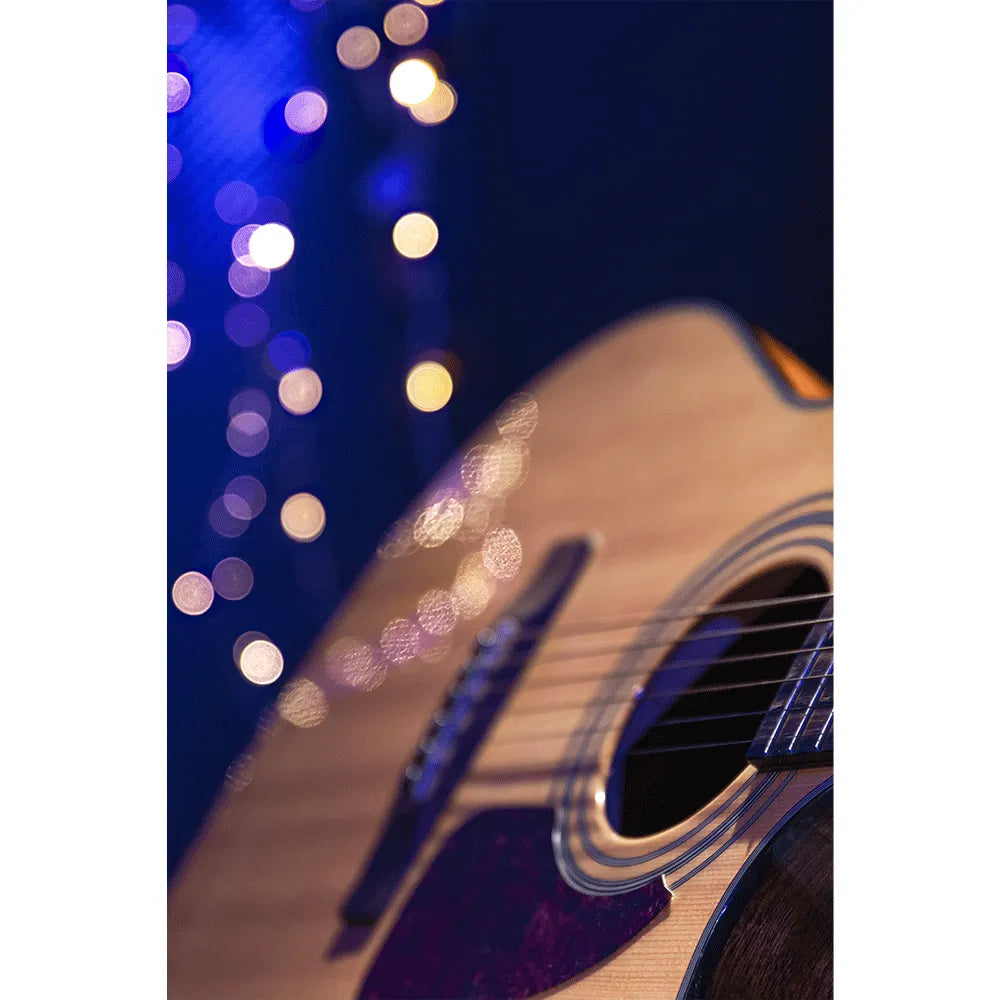 Wechselbild Akustik Gitarre Hochformat