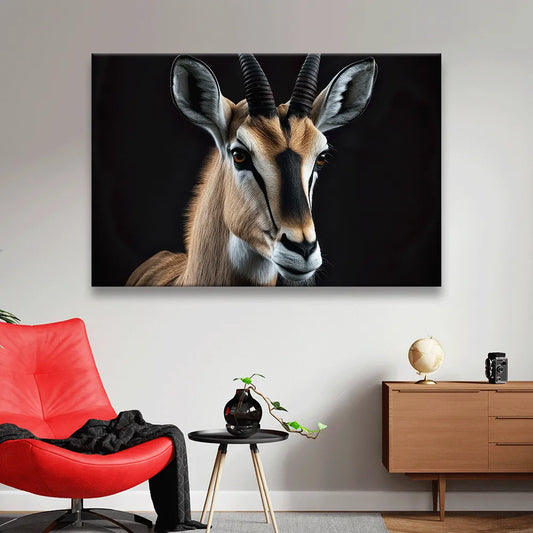 Leinwandbild Antilope Querformat