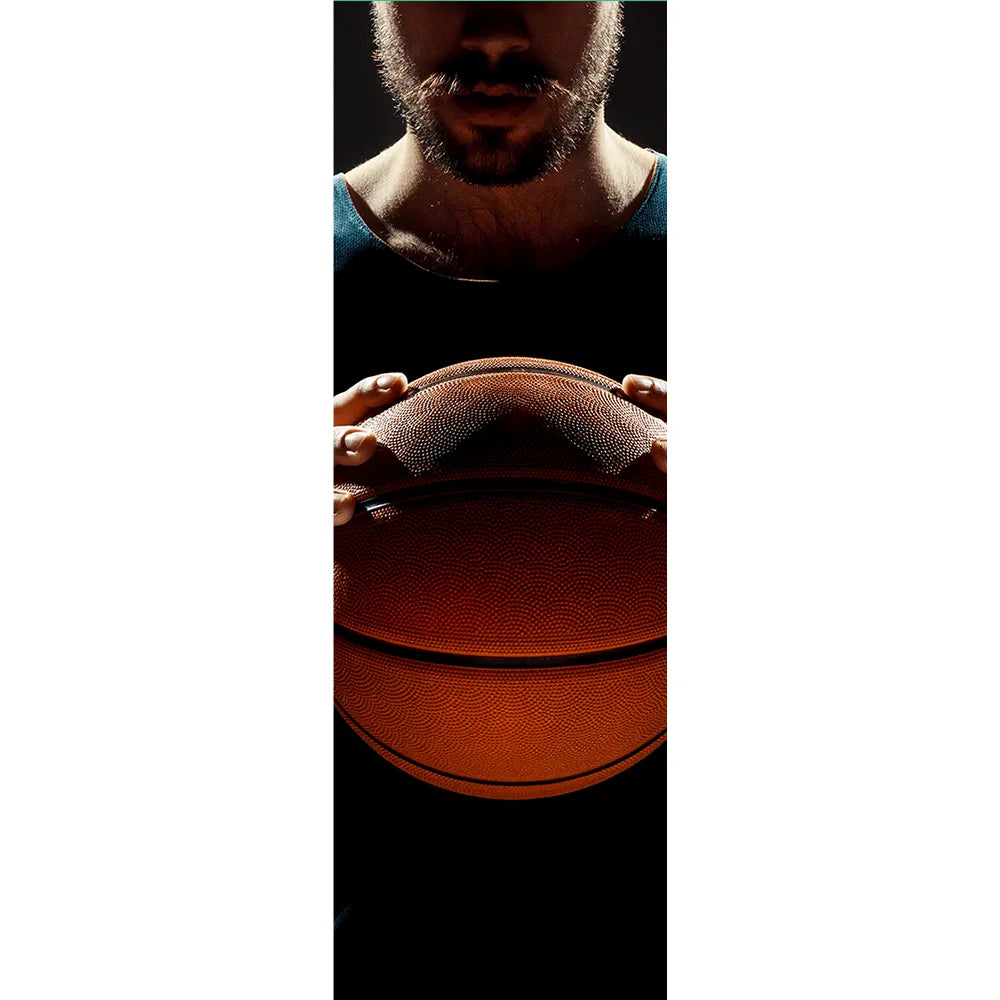 Poster Basketball Spieler Panorama Hoch