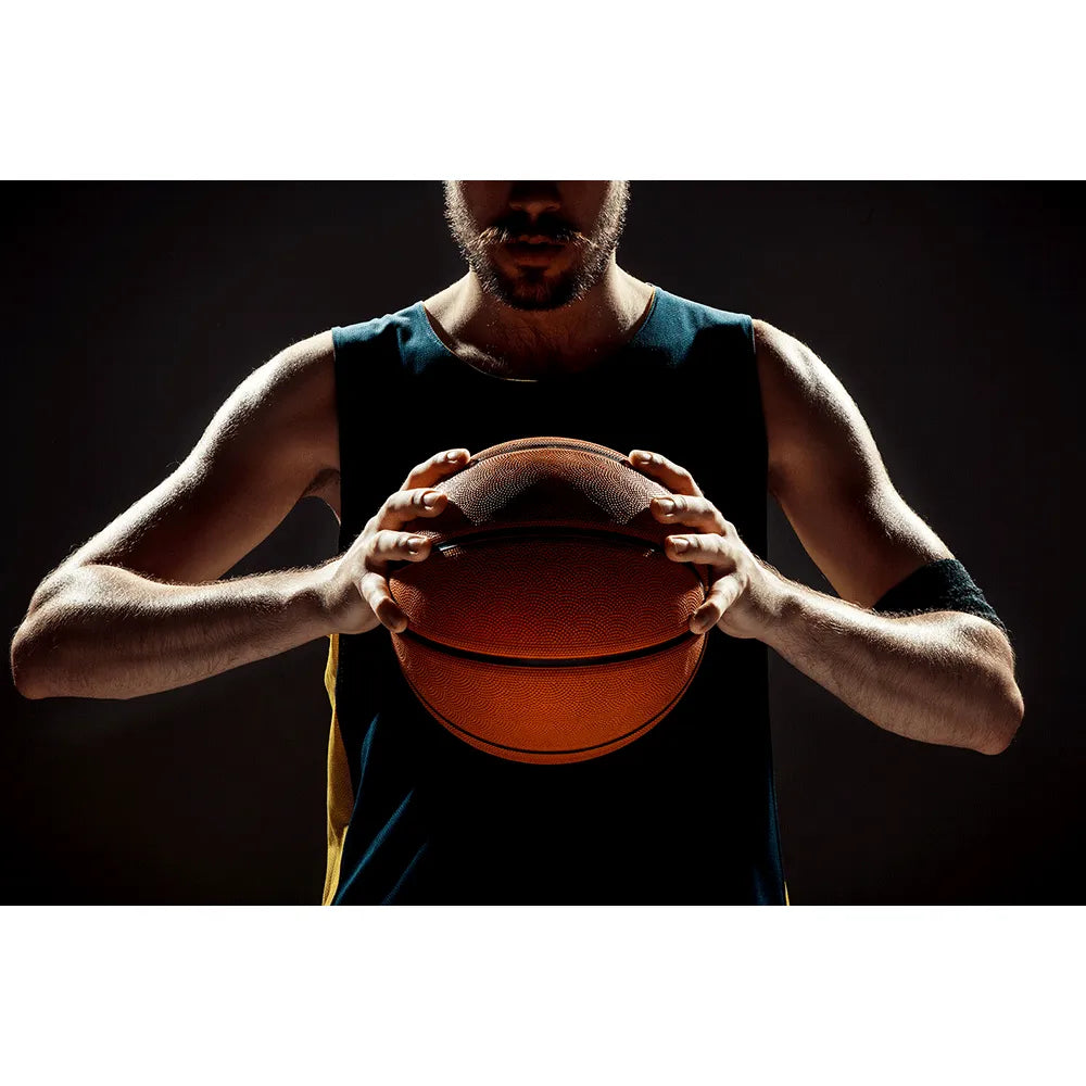 LED Bild Basketball Spieler Querformat