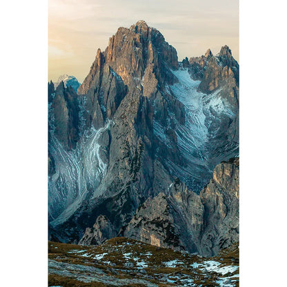 Alugebürstet Cadini di Misurina Hochformat