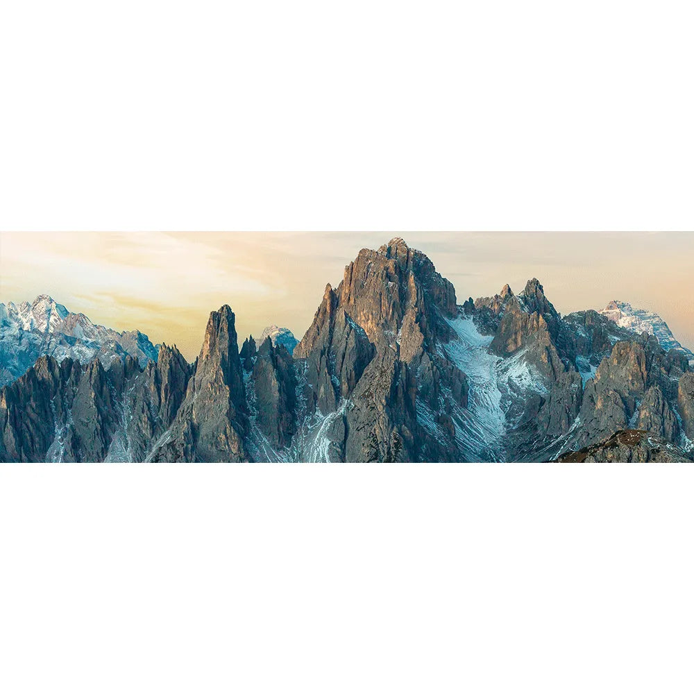 Aludibondbild Cadini di Misurina Panorama Quer