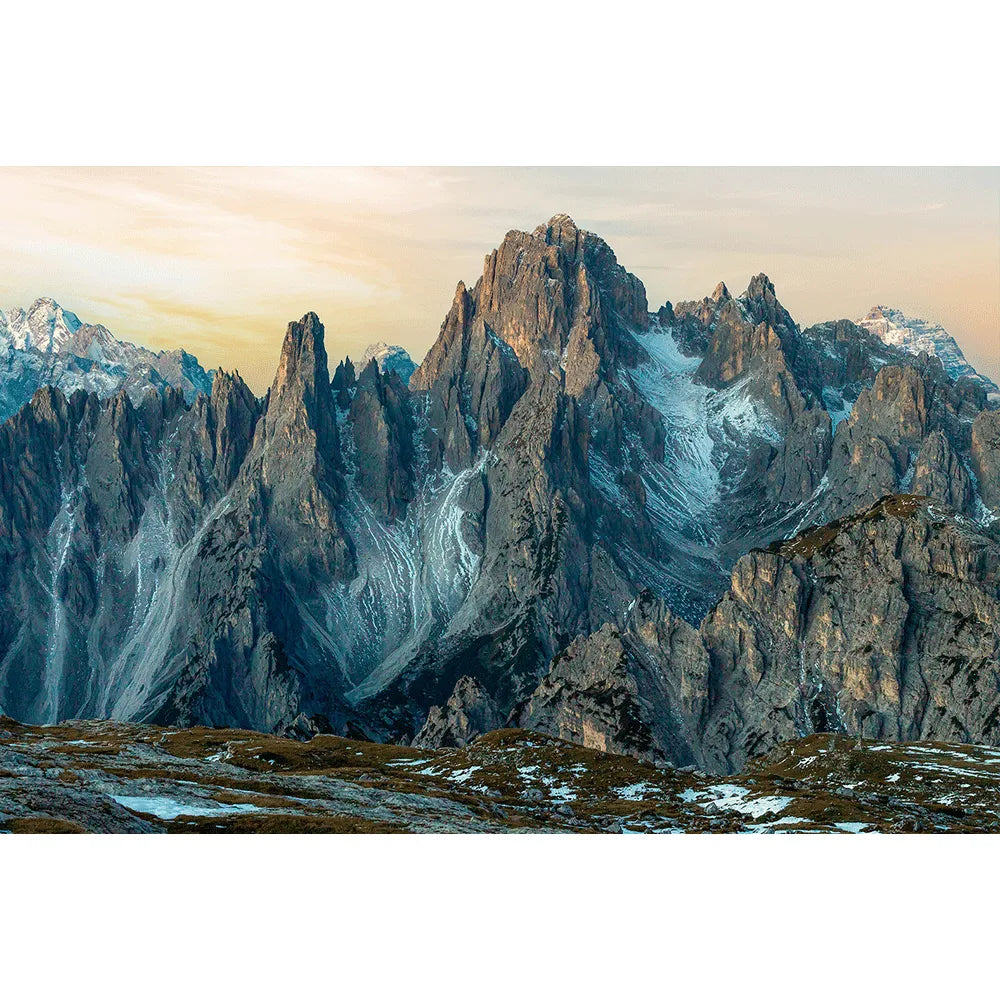 Leinwandbild Cadini di Misurina Querformat