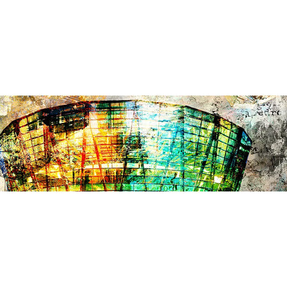 Acrylbild Dortmund Bibliothek Panorama Quer