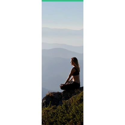 Poster Frau in der Natur Panorama Hoch