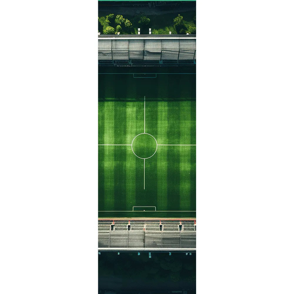 Poster Fußball Stadion Panorama Hoch