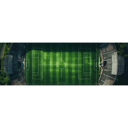 Poster Fußball Stadion Panorama Quer