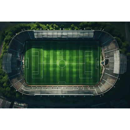 Wechselbild Fußball Stadion Querformat