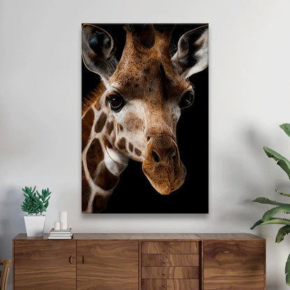 Acrylbild Giraffe Hochformat