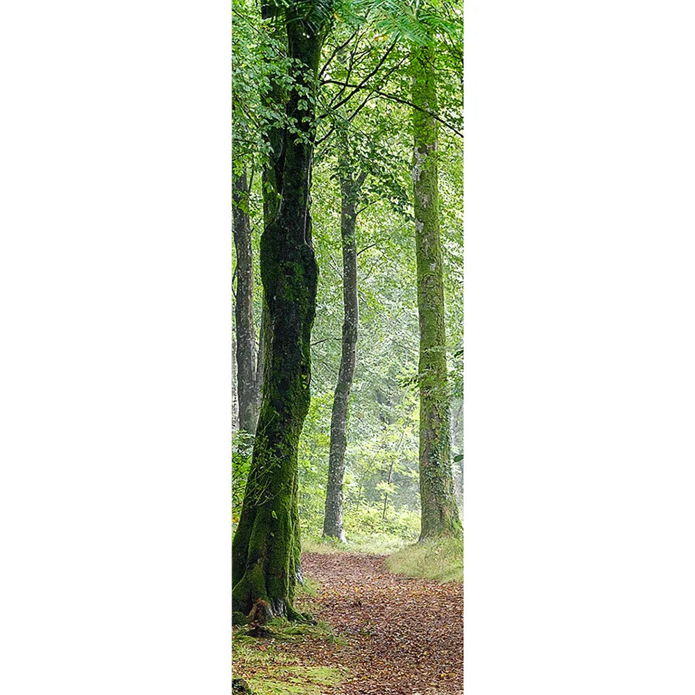 Poster grüner Wald Panorama Hoch