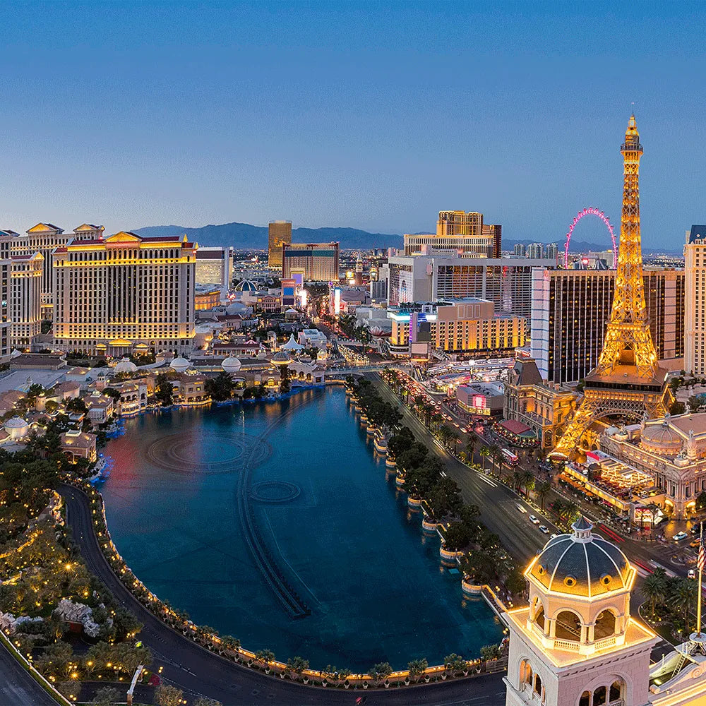 Wechselbild Las Vegas City Quadrat