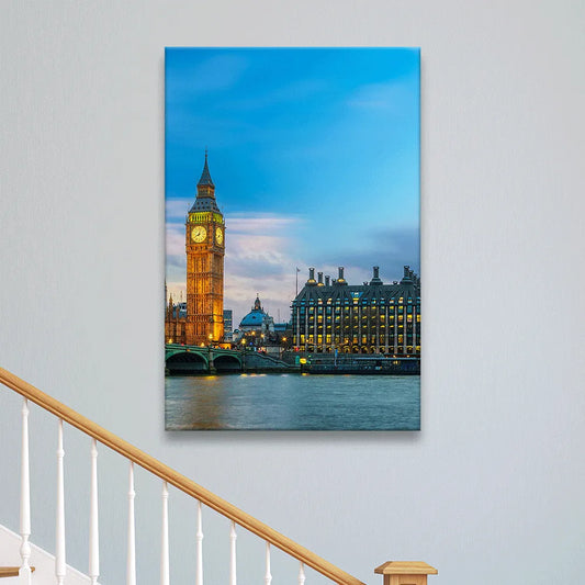 LED Bild London Hochformat