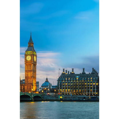 LED Bild London Hochformat