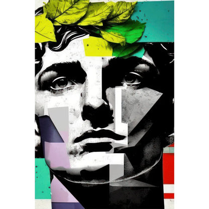 Poster moderne Statue von Caesar Hochformat