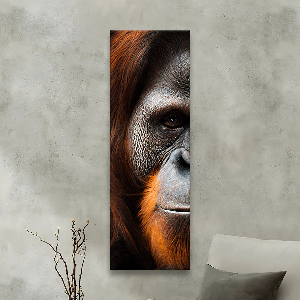 Acrylbild Orang Utan Panorama Hoch