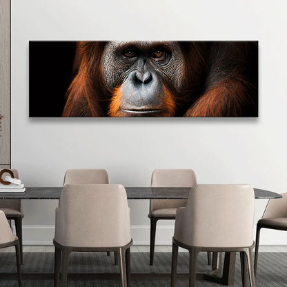 Acrylbild Orang Utan Panorama Quer