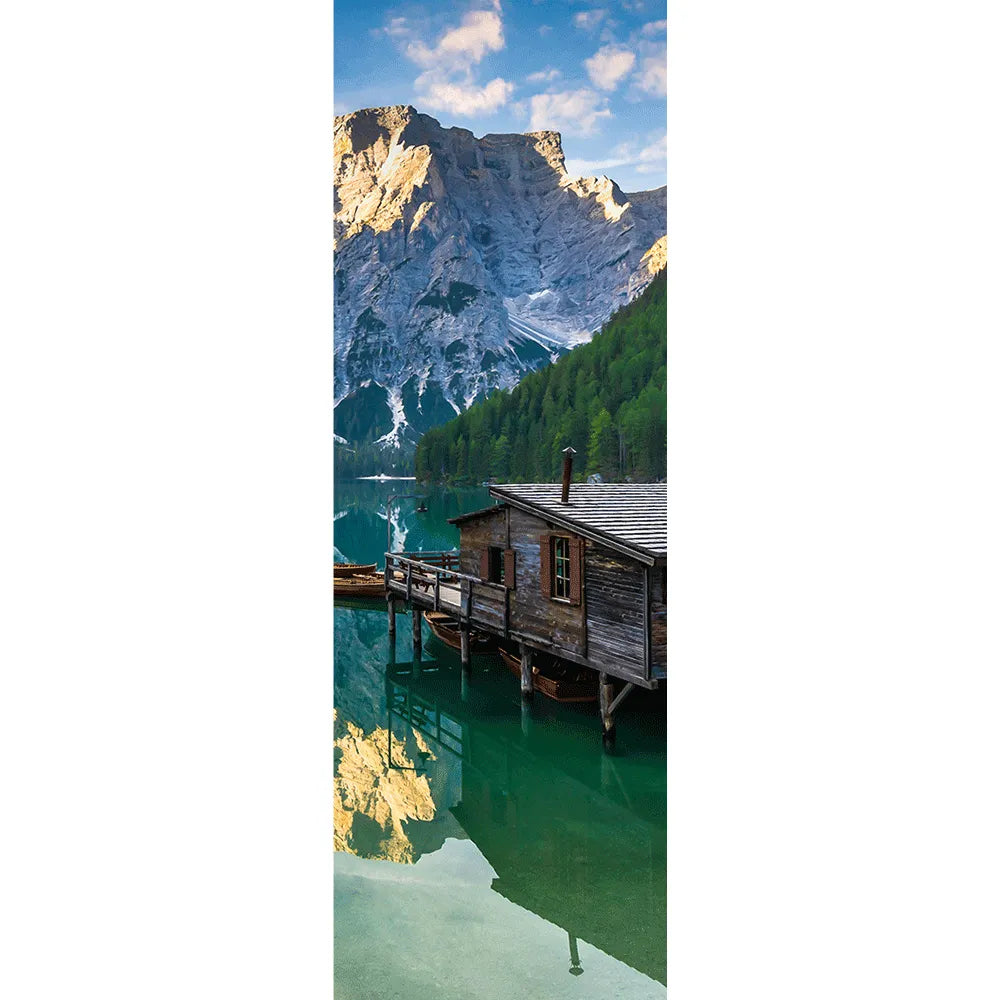 Poster Pragser Wildsee Panorama Hoch