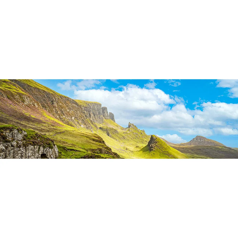 Leinwandbild Quiraing Schottland Panorama Quer