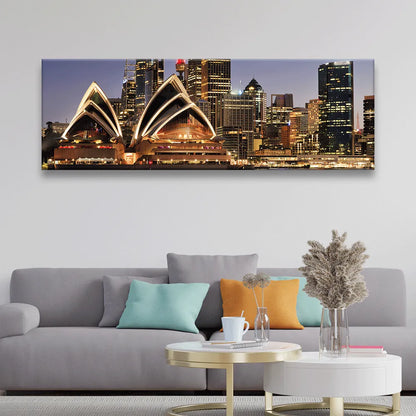 Acrylbild Sydney Opera Panorama Quer