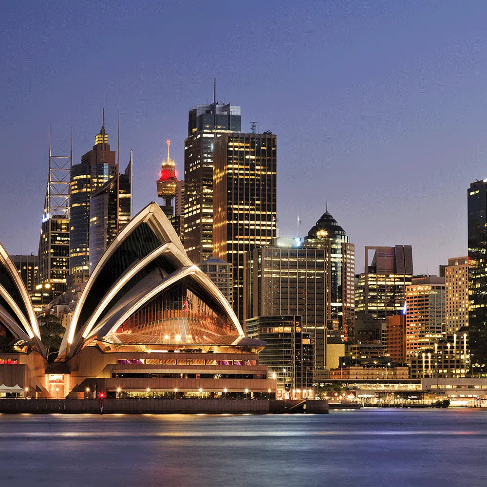 Wechselbild Sydney Opera Quadrat