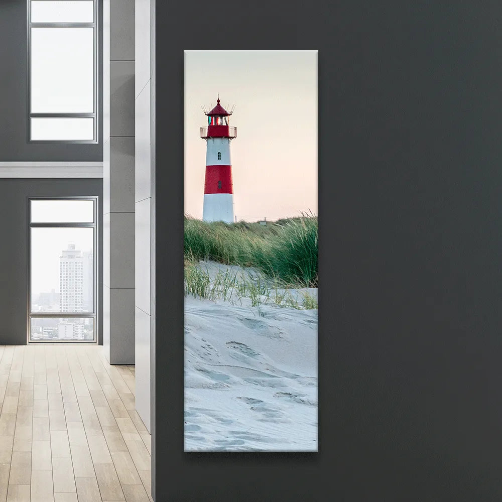 LED Bild Sylt Panorama Hoch