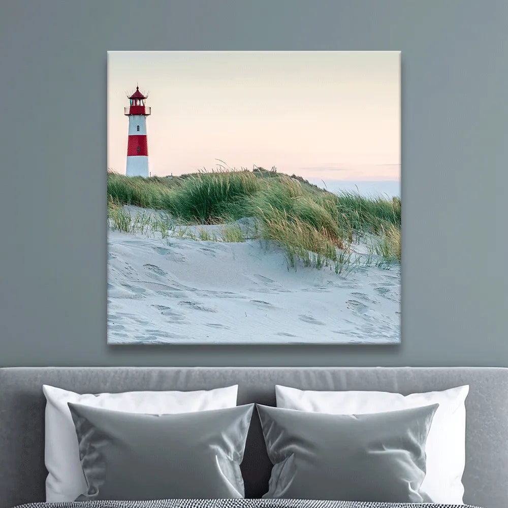 Aludibondbild Sylt Quadrat