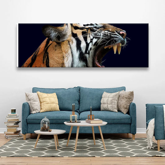 Poster Tiger Panorama Quer