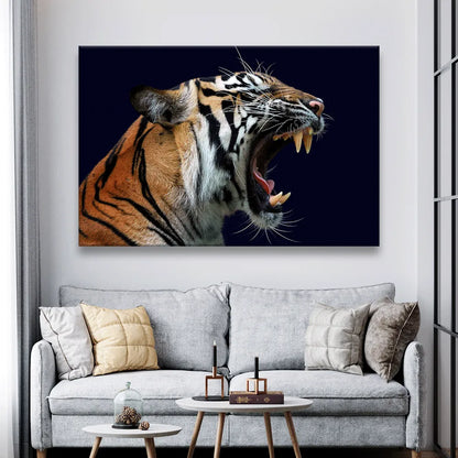 LED Bild Tiger Querformat