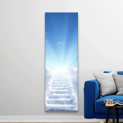 Acrylbild Treppe zum Himmel Panorama Hoch